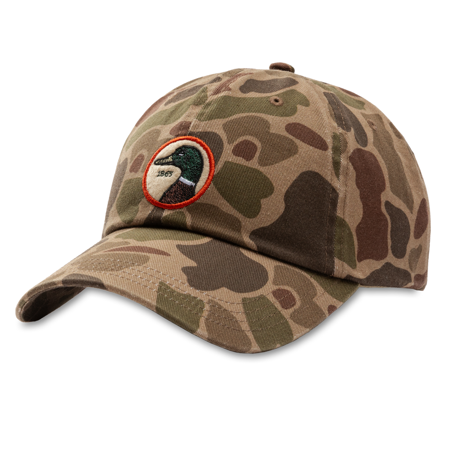 Circle Patch Twill Hat (Camo)