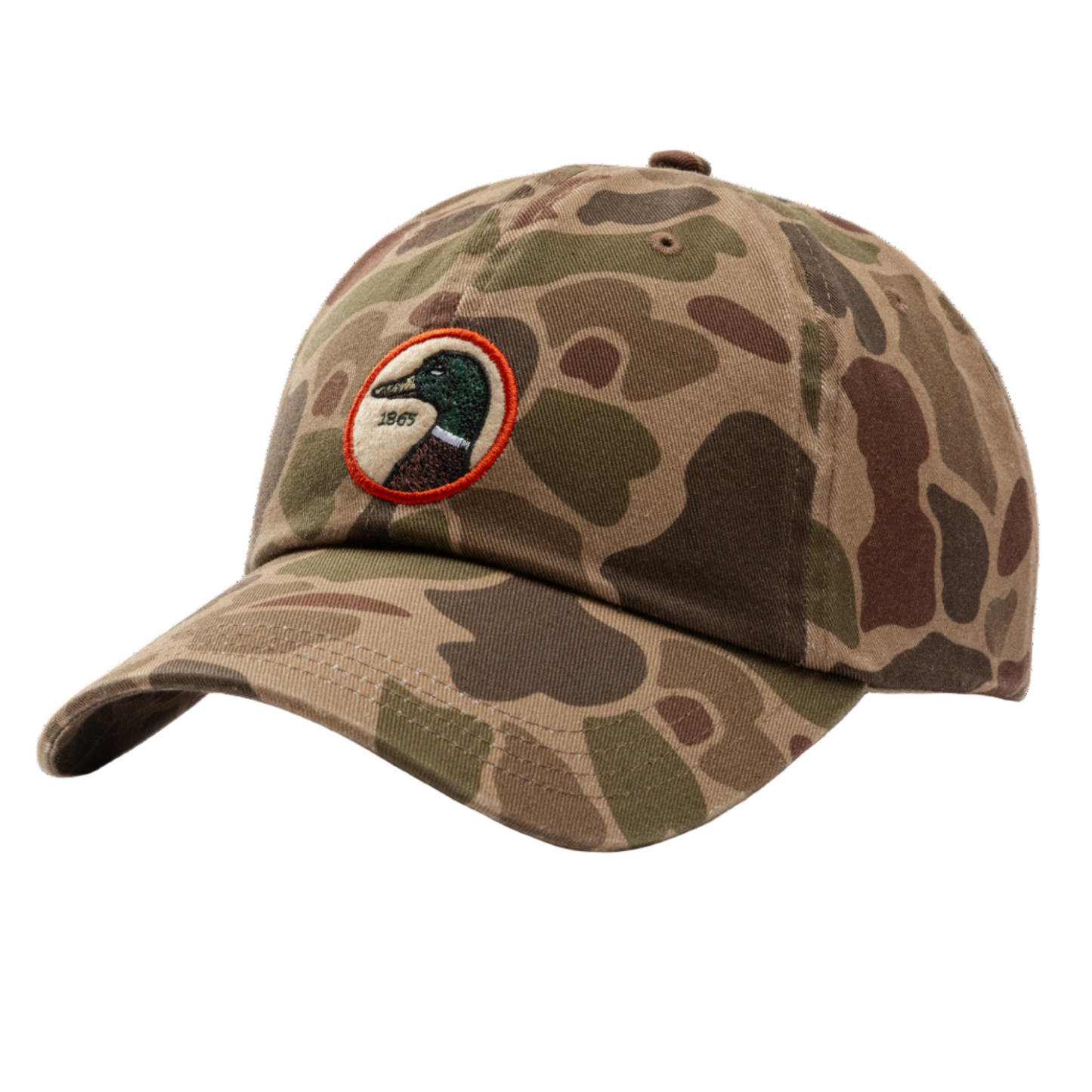 Circle Patch Twill Hat (Camo)