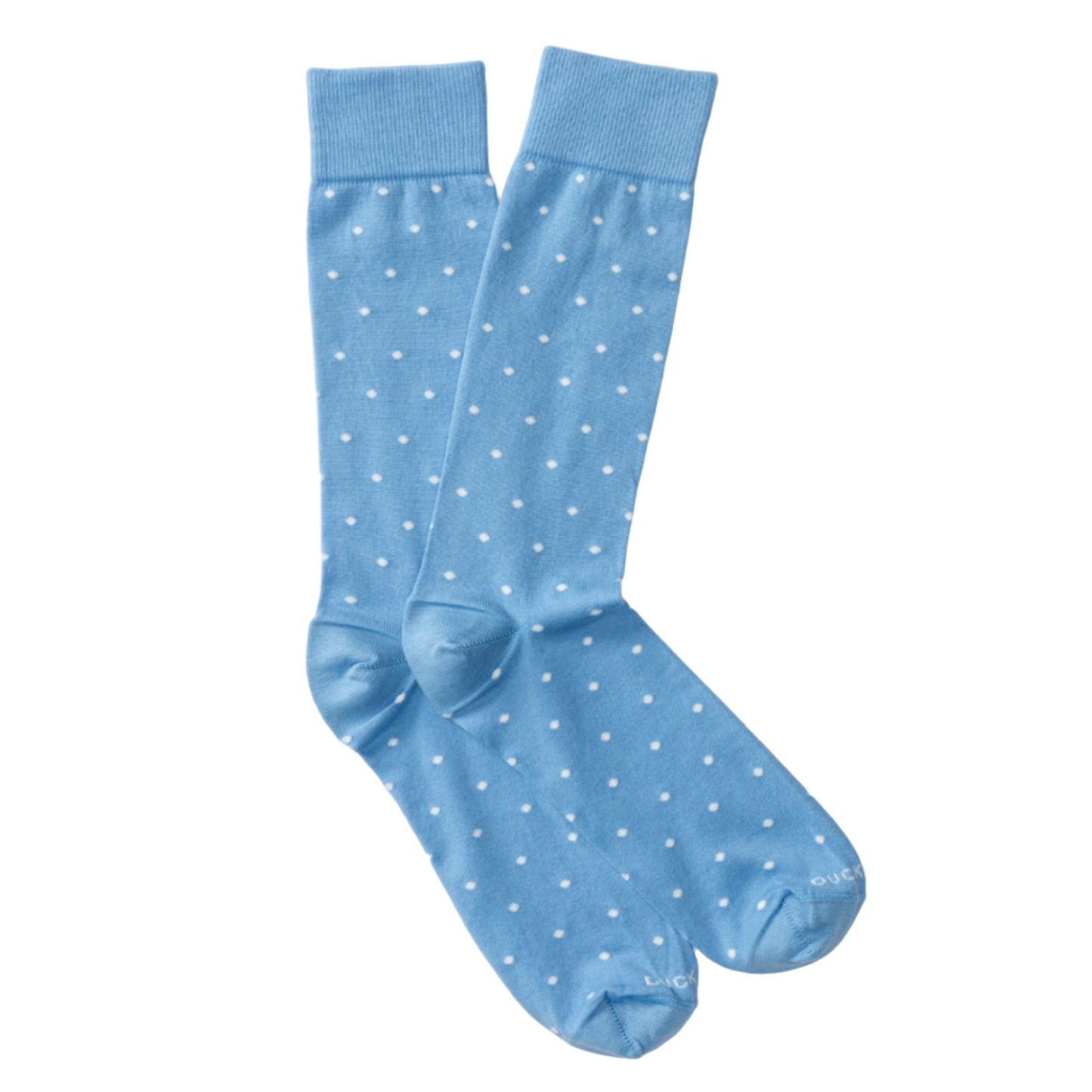 Duck Head Polka Dot Sock (Light Blue)