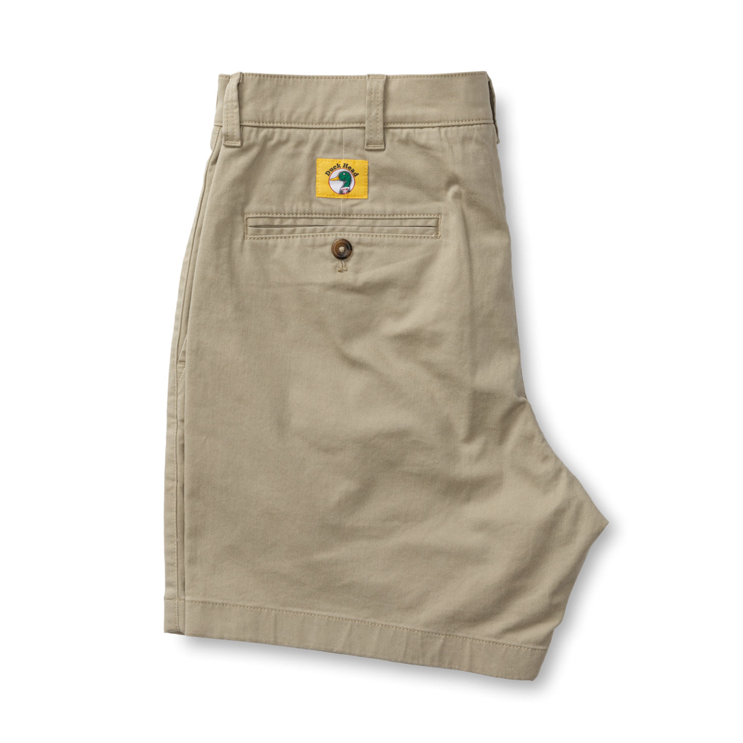 7” Gold School Chino Short (Khaki Gold Patch)