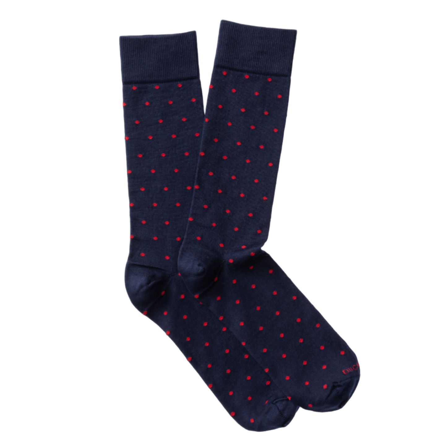 Duck Head Polka Dot Sock (Navy)