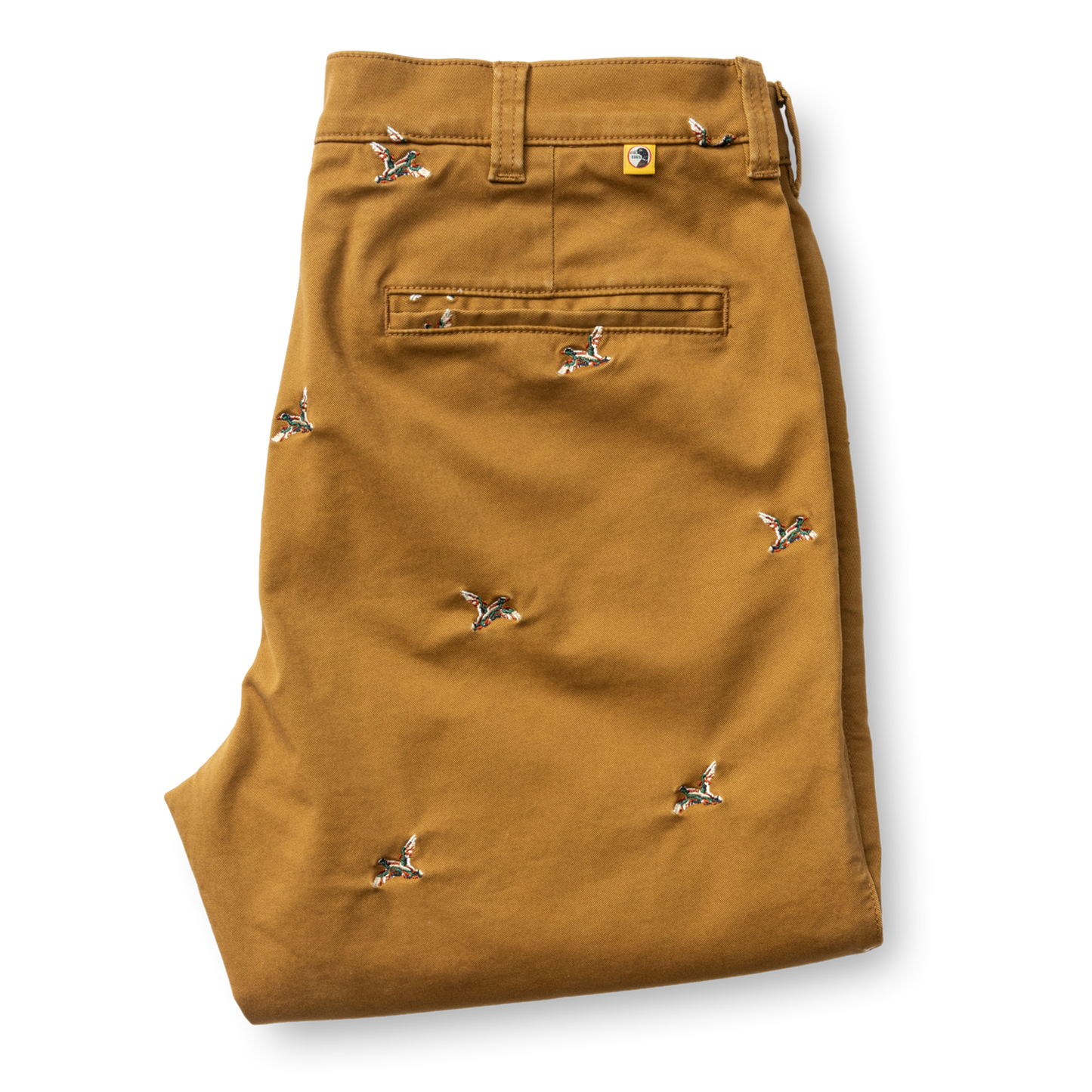 Classic Fit Gold School Chino (Embroidered Bronze Brown)