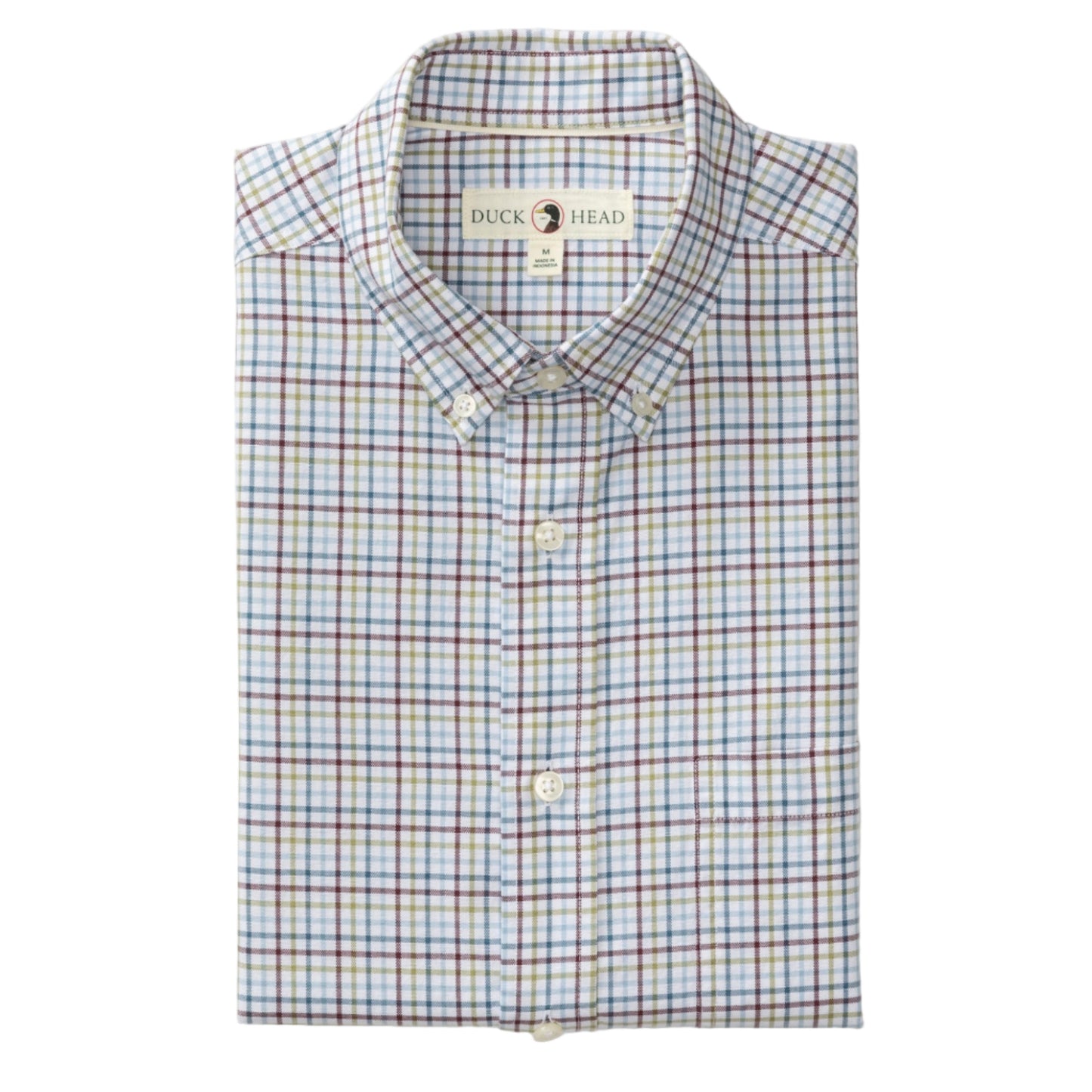 Cotton Oxford Sport Shirt - Bennet Plaid (Fig)