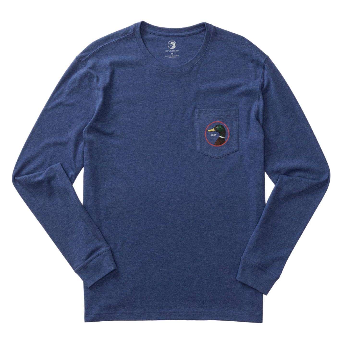 Logo Long Sleeve T-Shirt (Beacon Blue Heather)