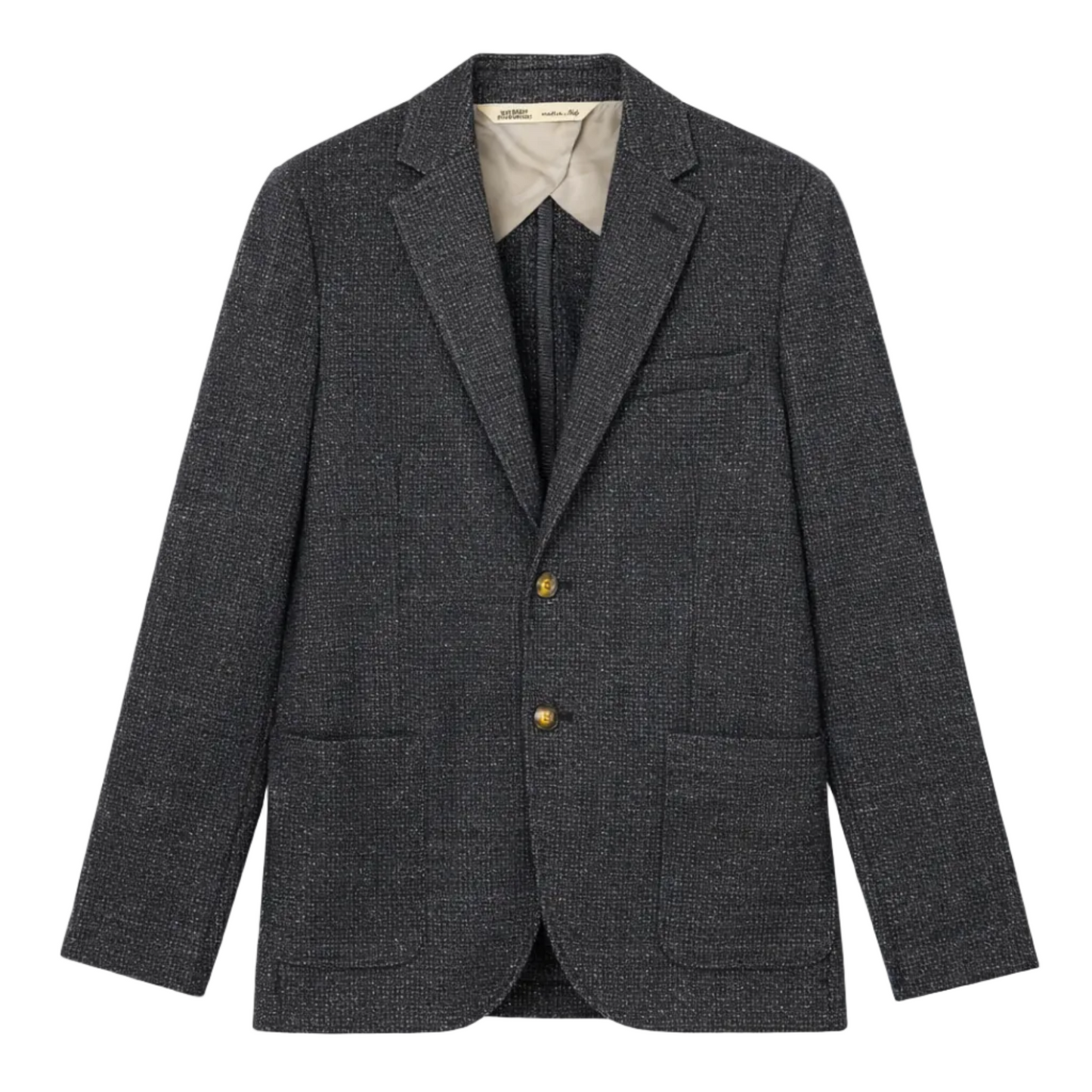 Baldassari Sport Coat (Medium Light Brown Blue)