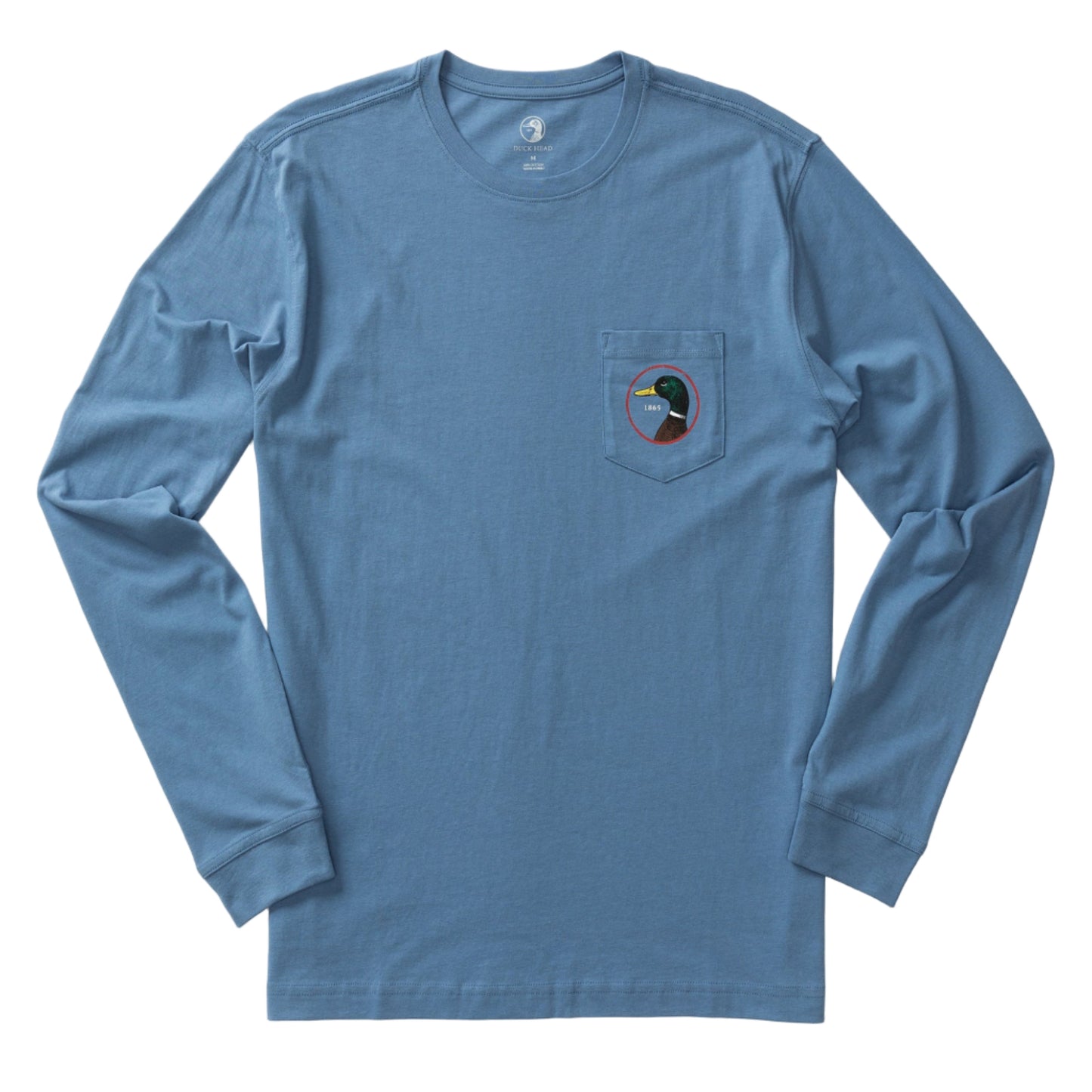 Logo Long Sleeve T-Shirt (Harbor Blue)