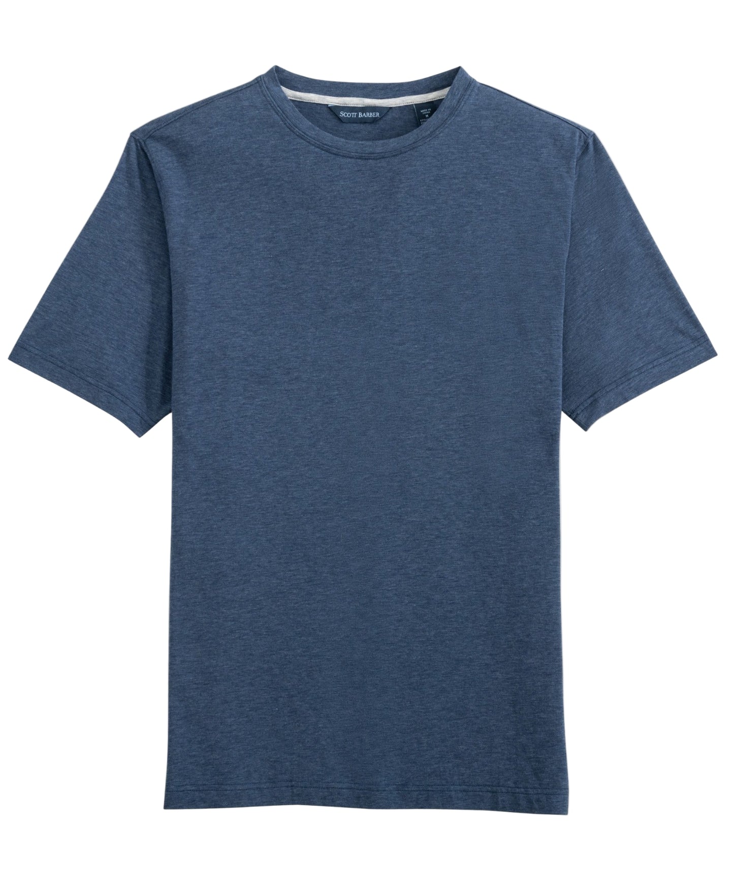 Cotton Heather Tee (Navy Heather)