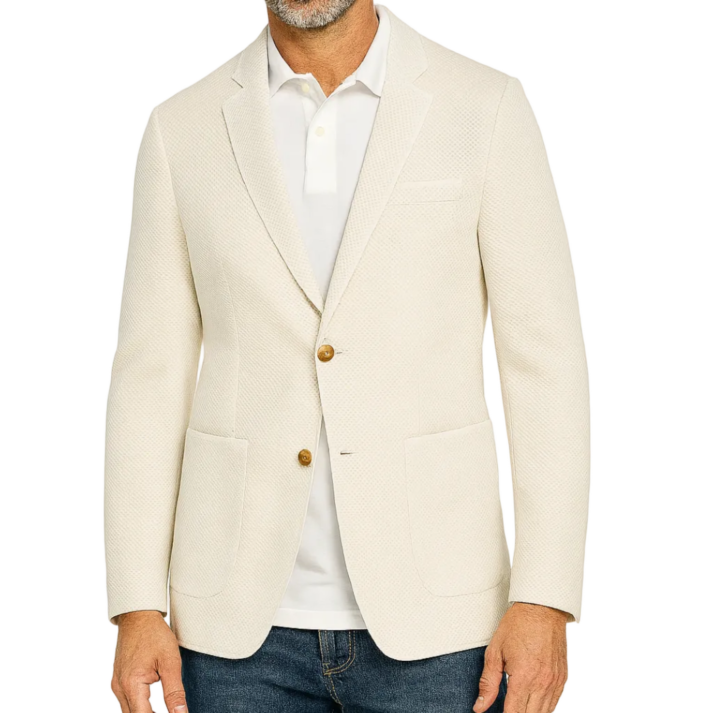 Luchiano Visconti Sport Coat (Ecru)