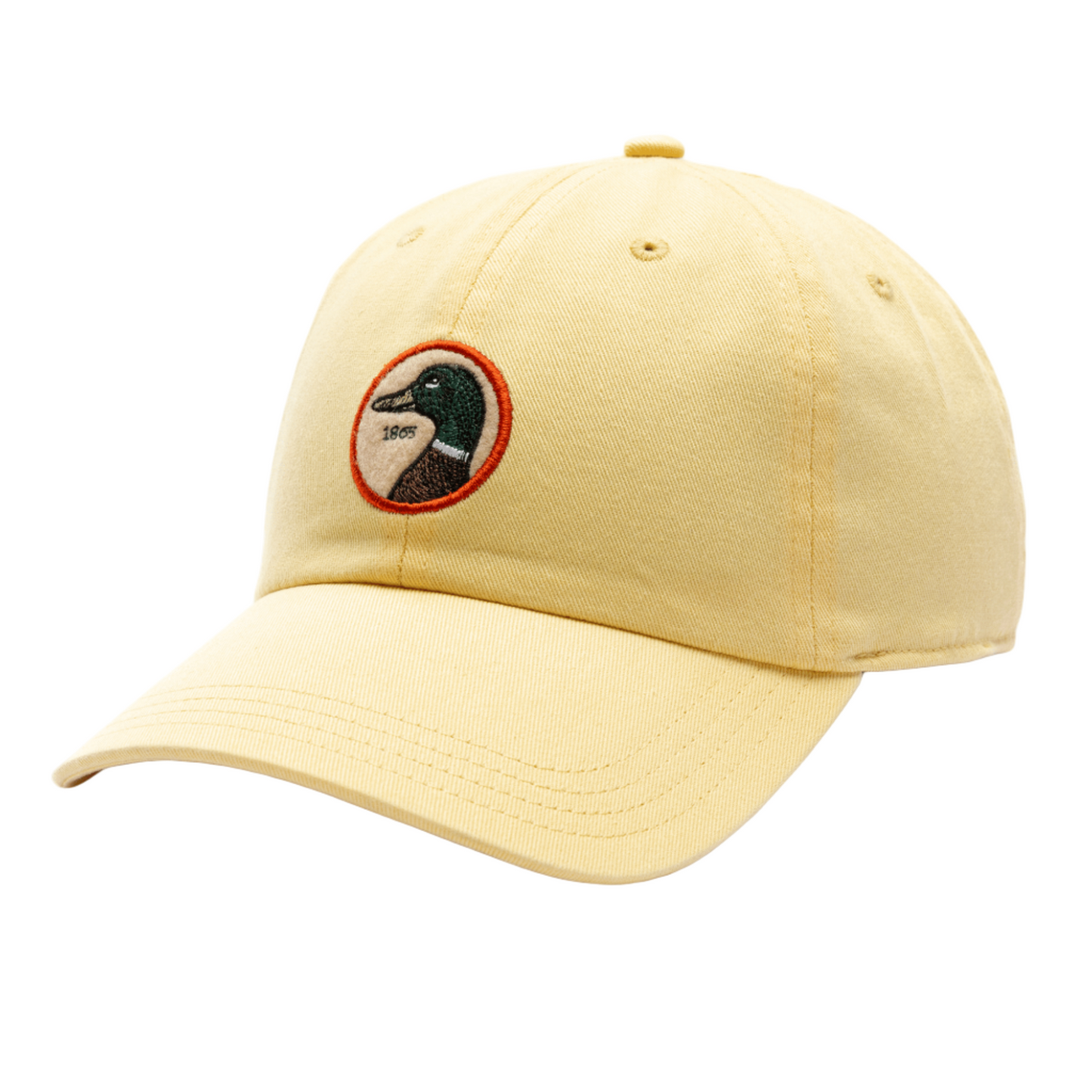Circle Patch Twill Hat (Golden Yellow)