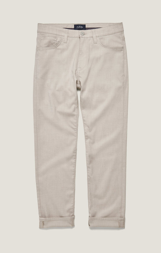 Courage Straight Leg Pants (Cream Cross Twill)