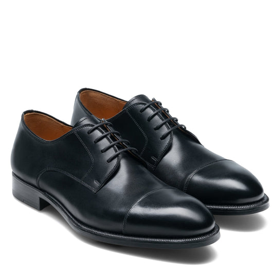 Harlan Cap Toe (Black)