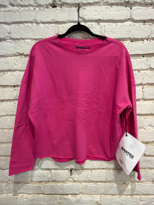 SHO LS PONCHO FUSHIA