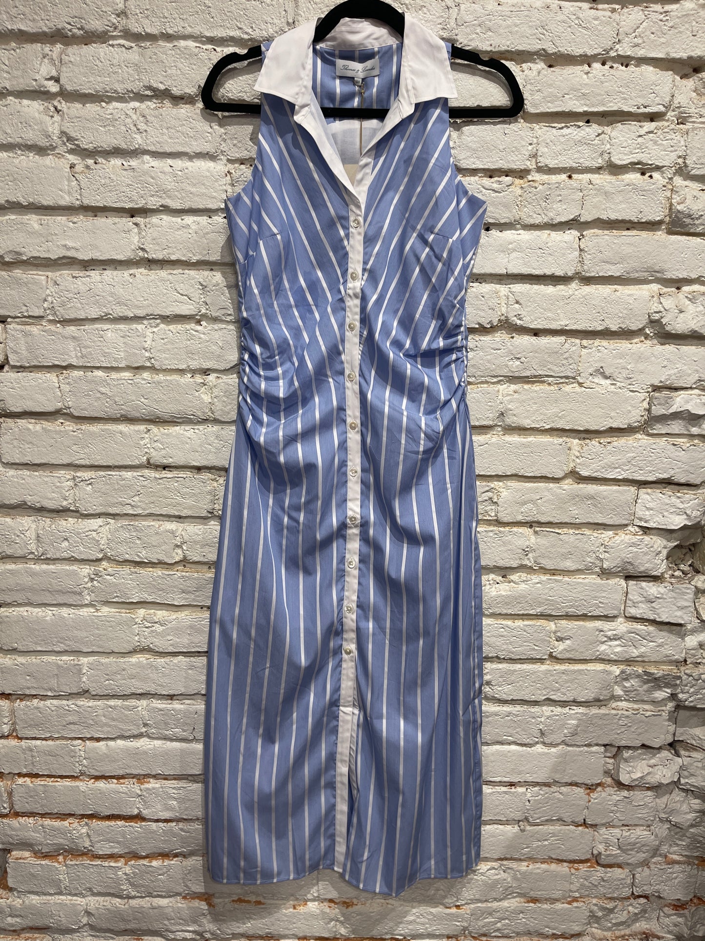 CAROLINE DRESS AEGEAN STRIPE