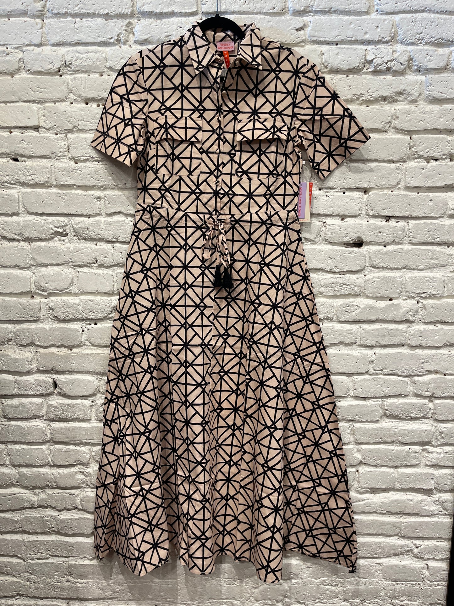 KELLY MAXI DRESS BLACK BAMBOO