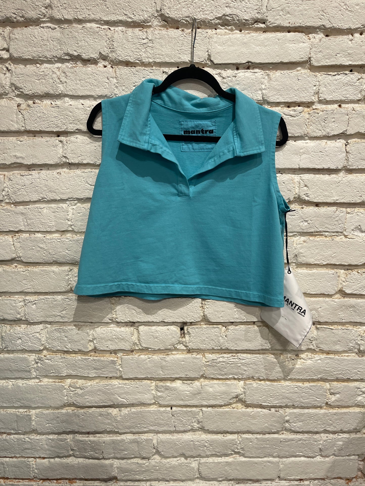 PIPER COLLAR TANK TEAL