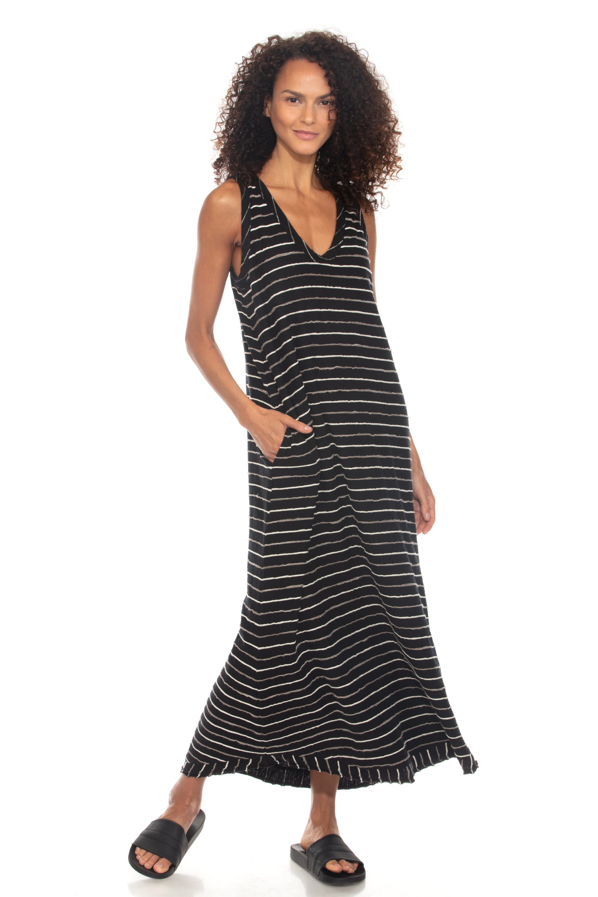 SUMMER NIGHT KNIT BREE MIDI DRESS