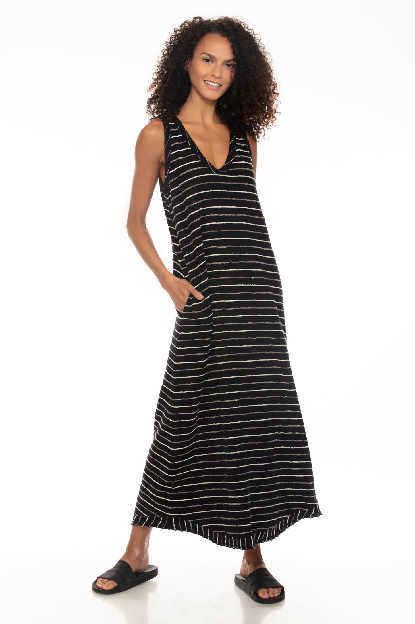 SUMMER NIGHT KNIT BREE MIDI DRESS