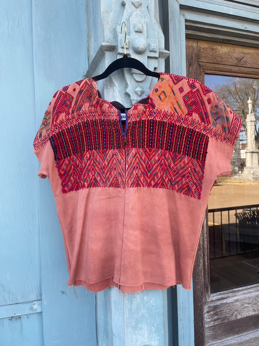 VINTAGE HUIPIL TOP