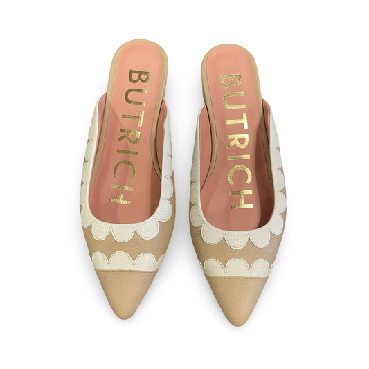 MELAINE MULE SAND OFF WHITE