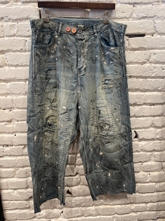 PANTS 560 WASHED INDIGO