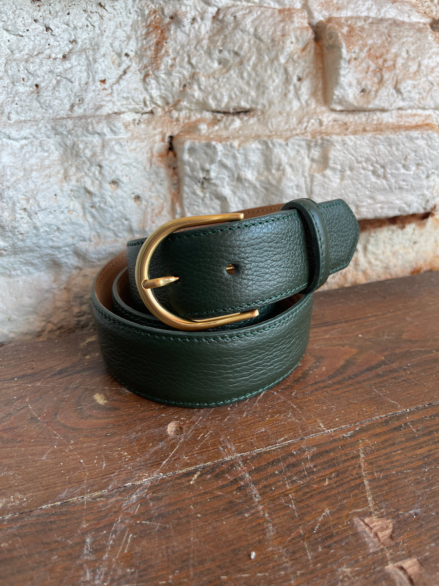 LODEN 1.5" PEBBLED CALF BELT