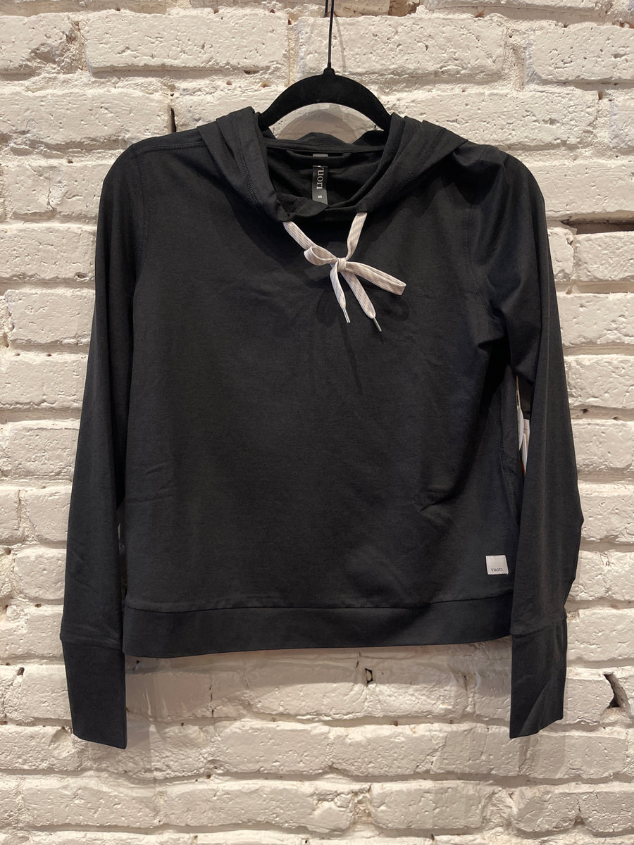 HALO ESSENTIAL HOODIE BLACK HEATHER