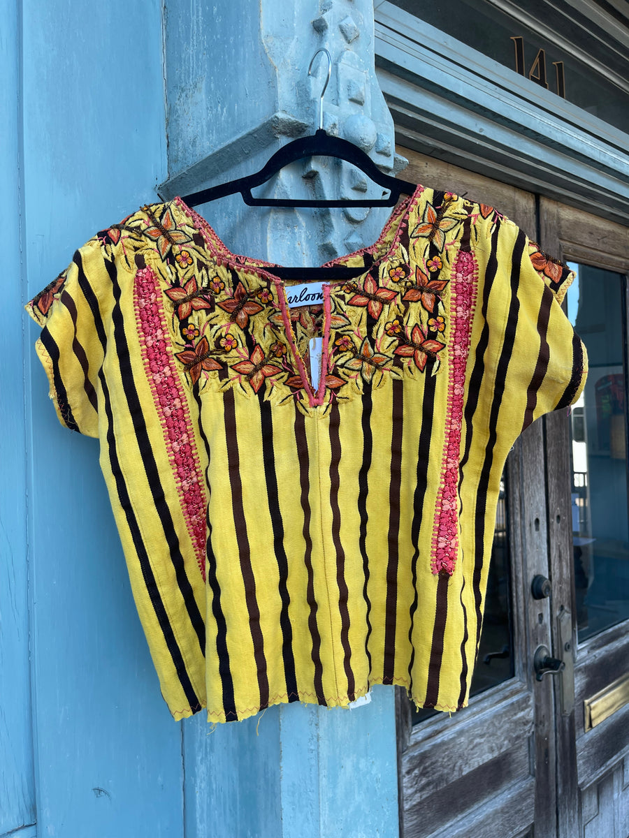 VINTAGE HUIPIL TOP