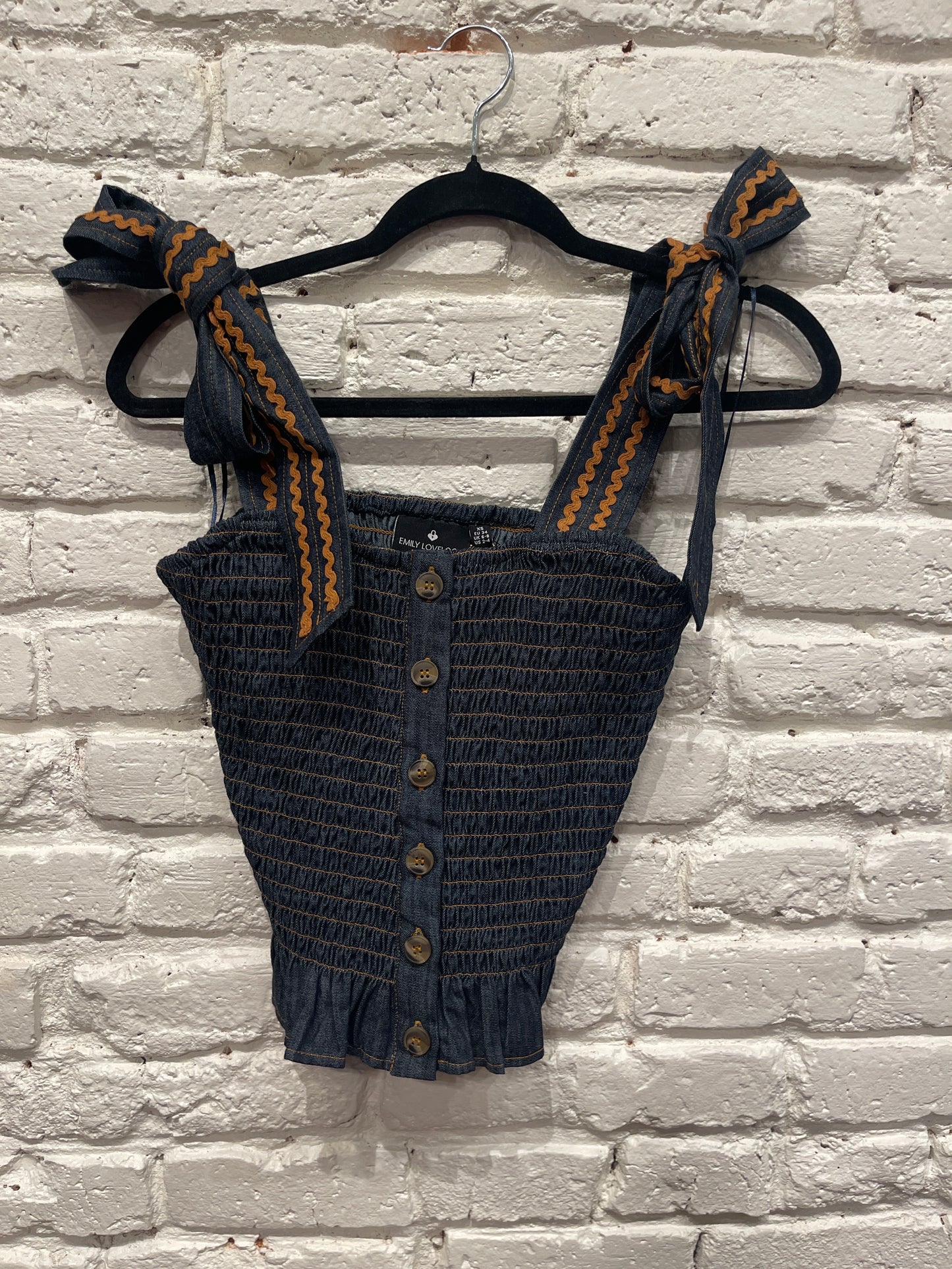 IVY BLOUSE BLUE