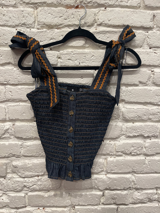 IVY BLOUSE BLUE