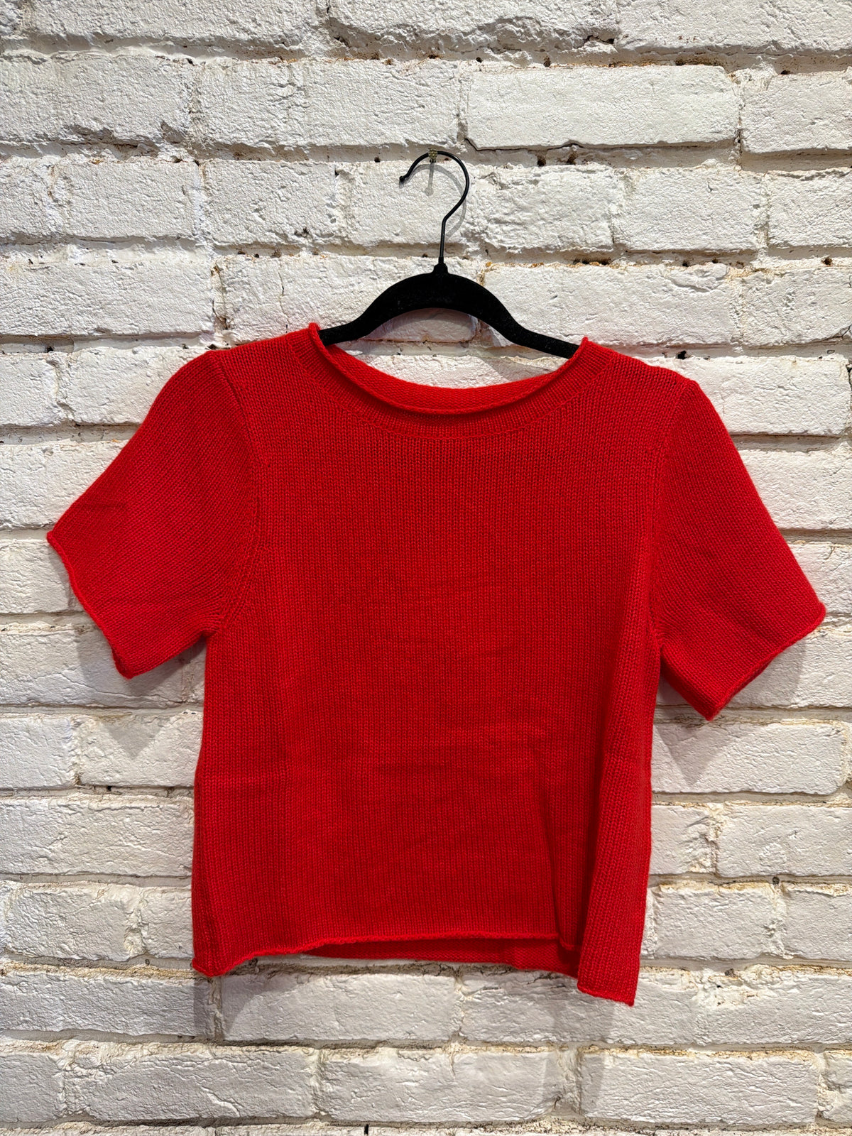 OPHELIA S/S PULLOVER RED