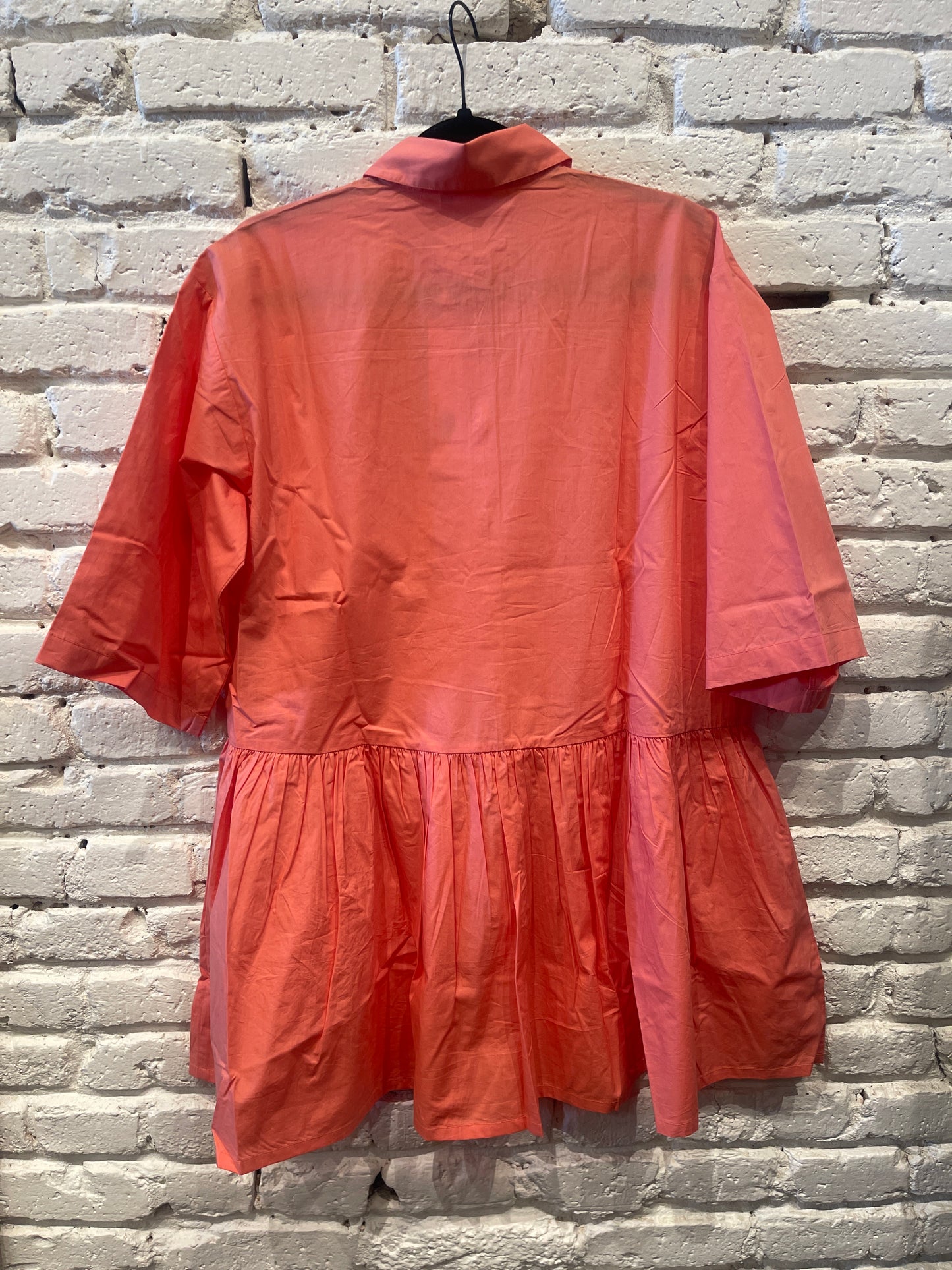 SHIRT DRESS CORAL