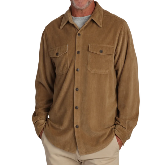 Best Stretch Corduroy Shirt (Khaki)