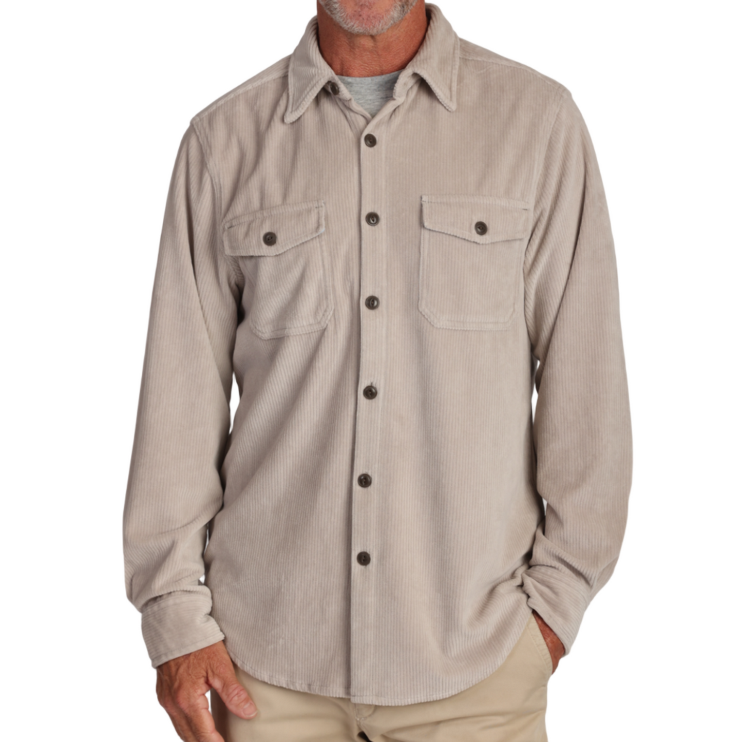 Best Stretch Cord Shirt (Faded Heather)
