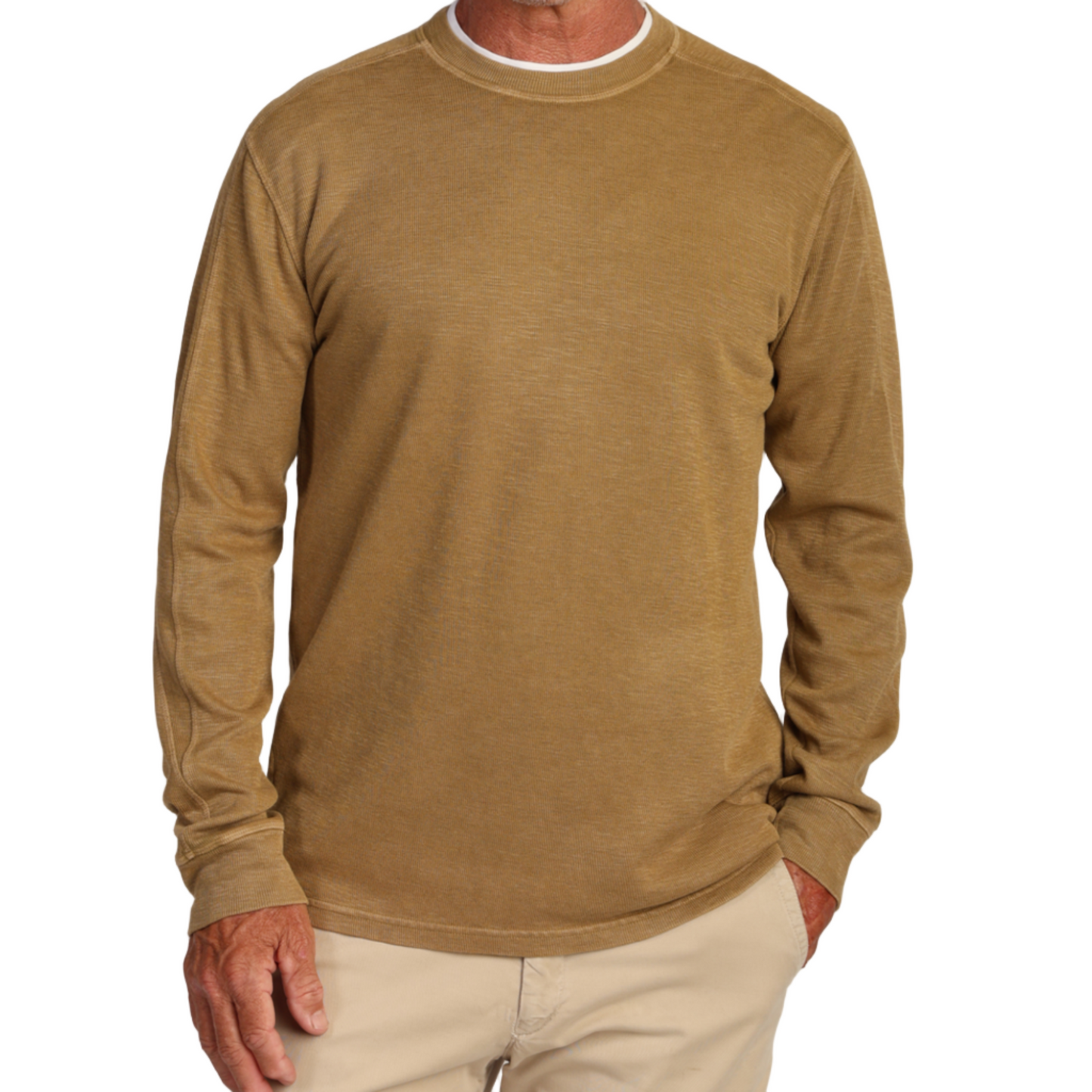 Jackson Ultra Soft-Ribbed Knit (Dark Rye)