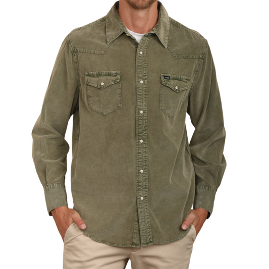 Jackson Cord Western Shirt (Platoon)