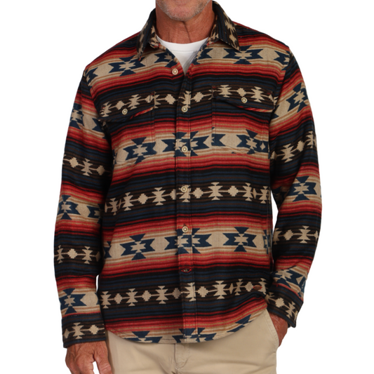 Tribal Shirt Jacket (Multi)