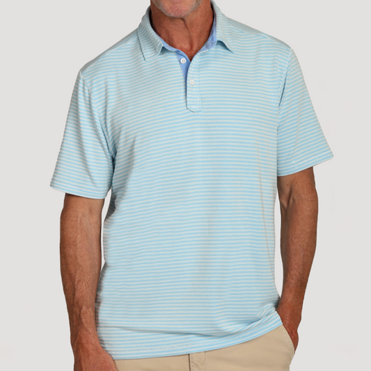 Signature Tailgate Polo (Turquoise)