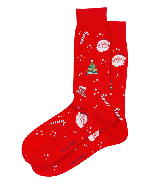Santa Claus Socks (Red)