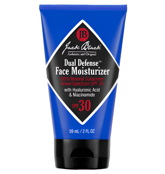Dual Defense Face Moisturizer 100% Mineral Sunscreen