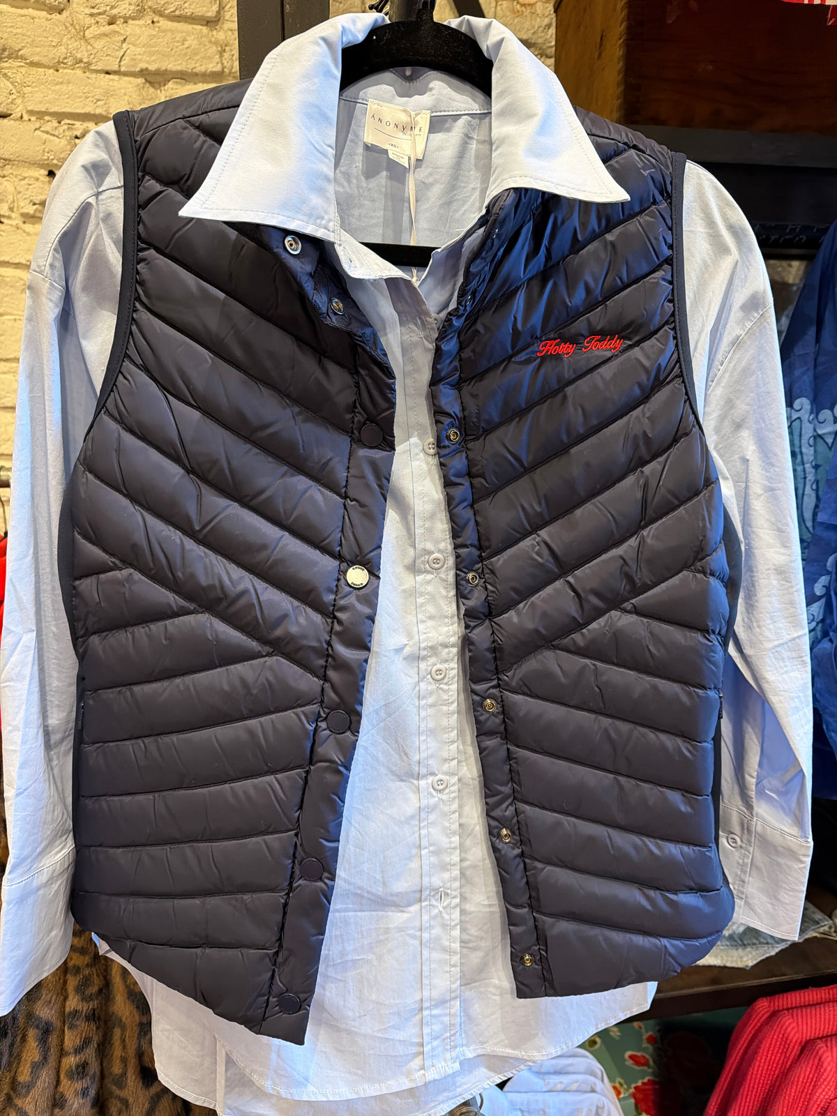 NAVY HOTTY TODDY VEST