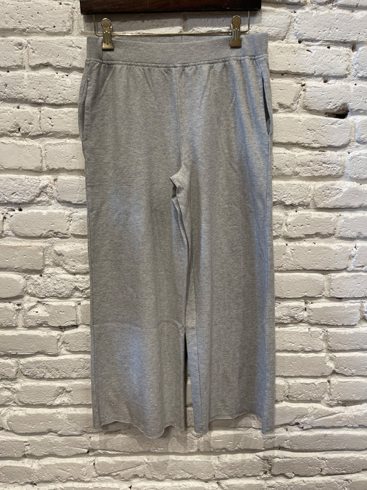 CROPPED PANTS HEATHER GREY
