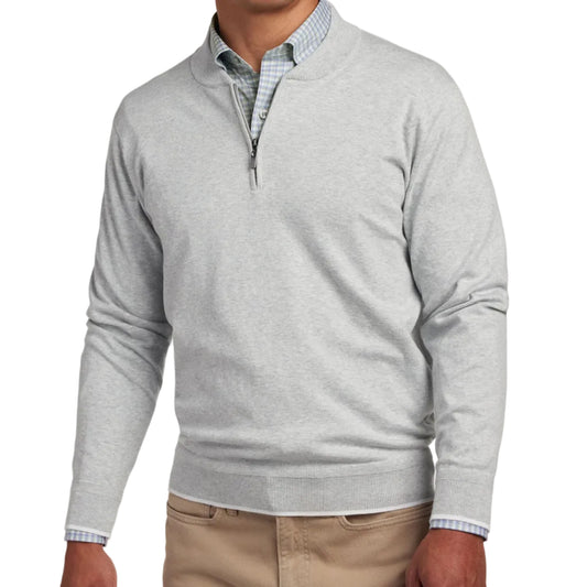 Skipper Quarter Zip (Heather Grey)