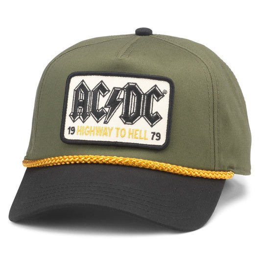 Roscoe Hat - ACDC (Army Green/Black)