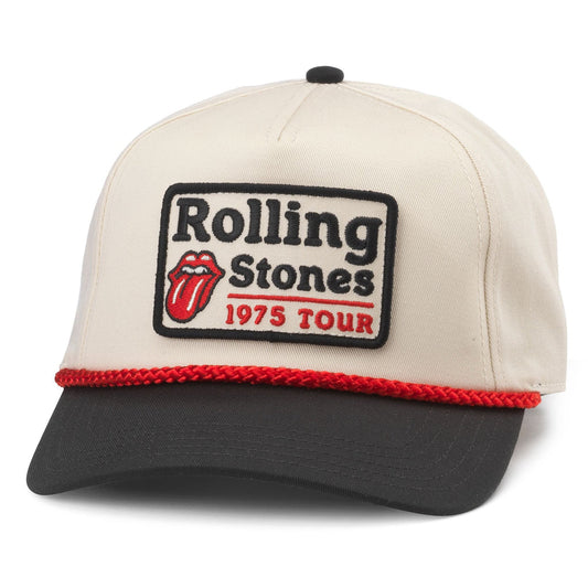 Roscoe Hat - The Rolling Stones 1975 Tour (Ivory/Black)