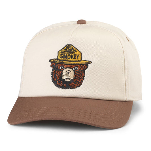 Roscoe Hat - Smokey Bear (Ivory/Brown)