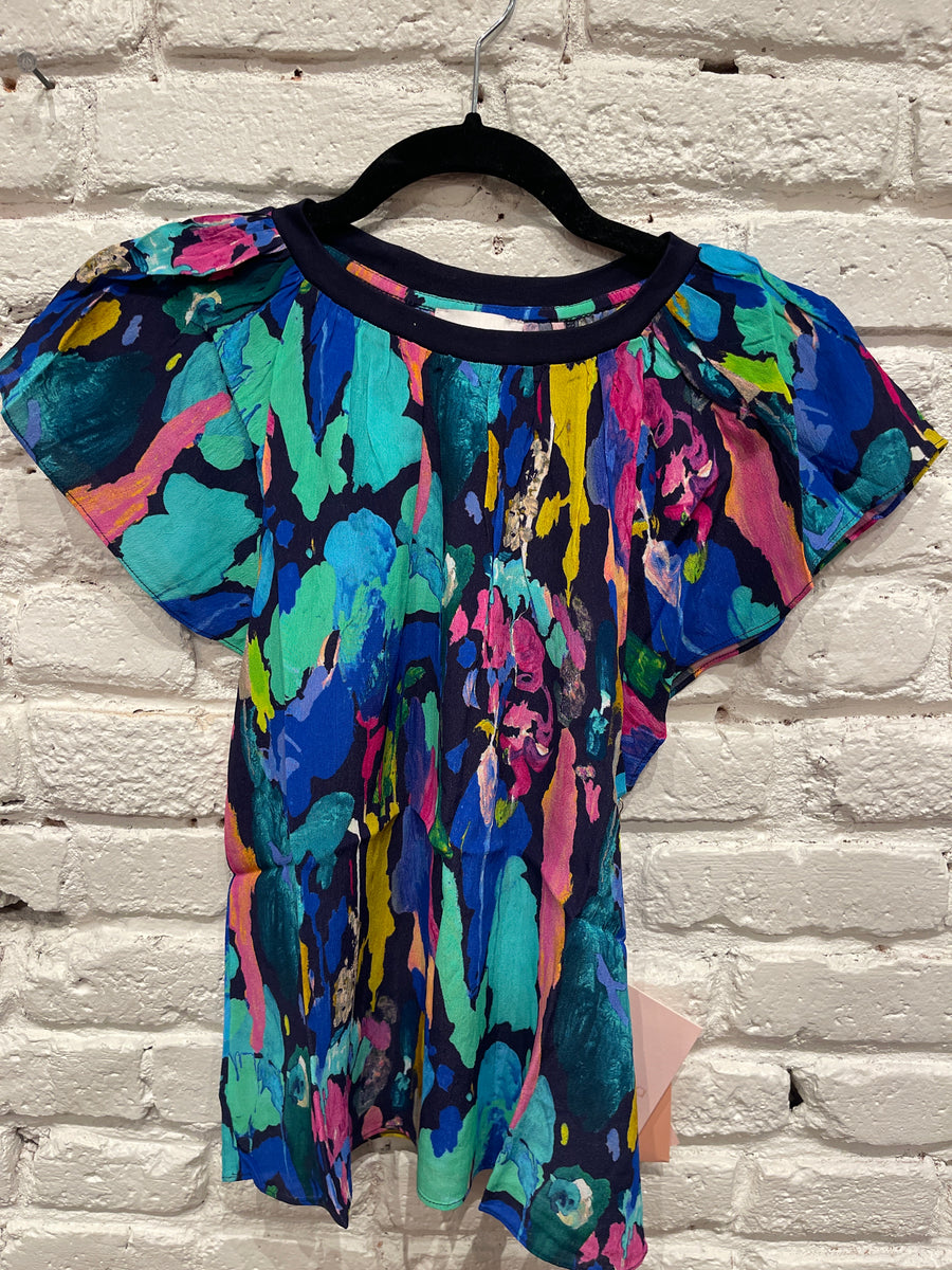 ERICA PAINT BURST TOP