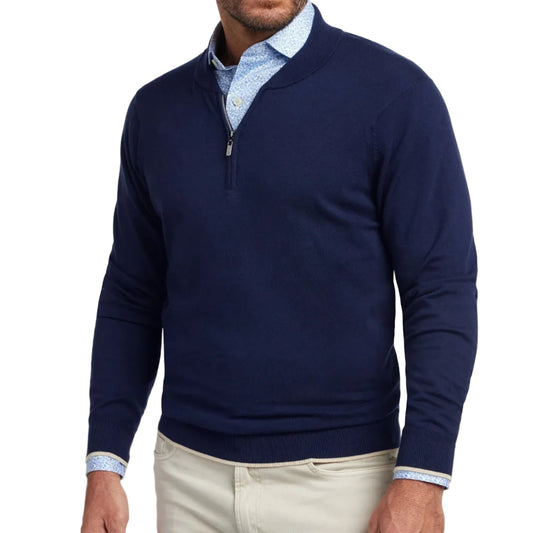 Skipper Quarter Zip (Navy)