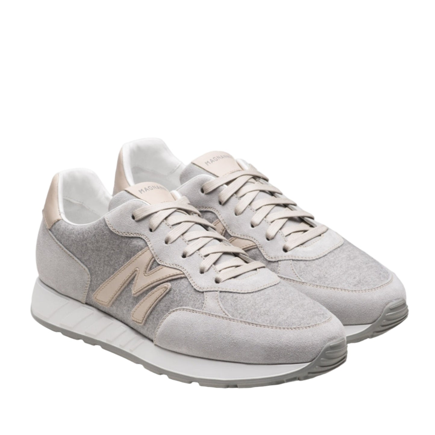 Yoki Retro Sneaker (Metal Suede/Bone)