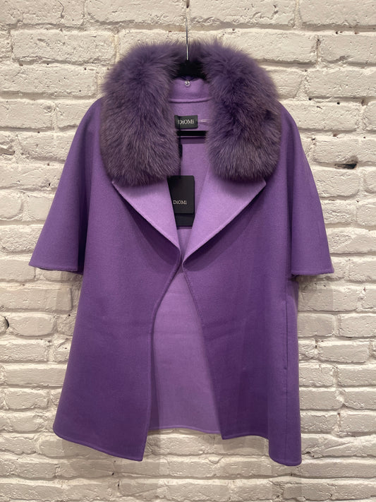 SHORT SLEEVE JACKET PURPLE ROSE DM9049F