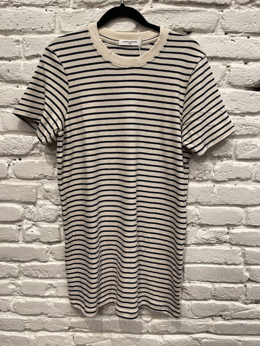 RHETT NAVY MINI STRIPE